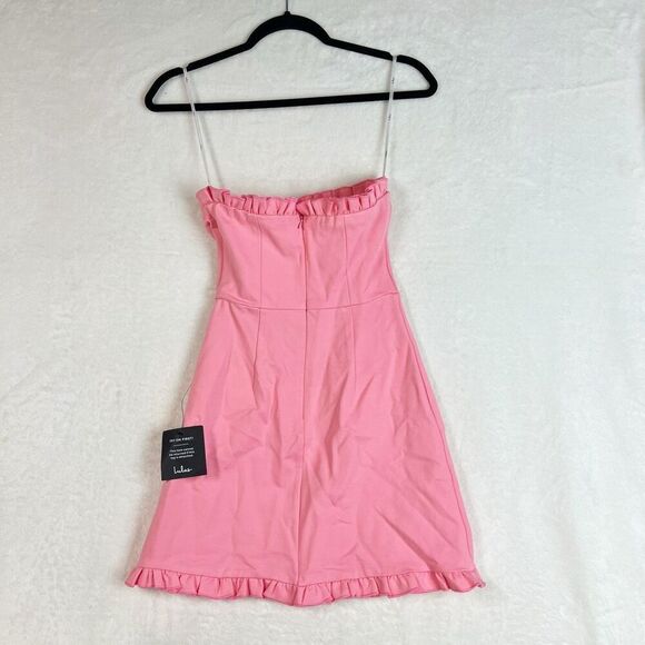 Lulus Little Lovely Light Pink Strapless Mini Dress Size XS NWT - Picture 7 of 10